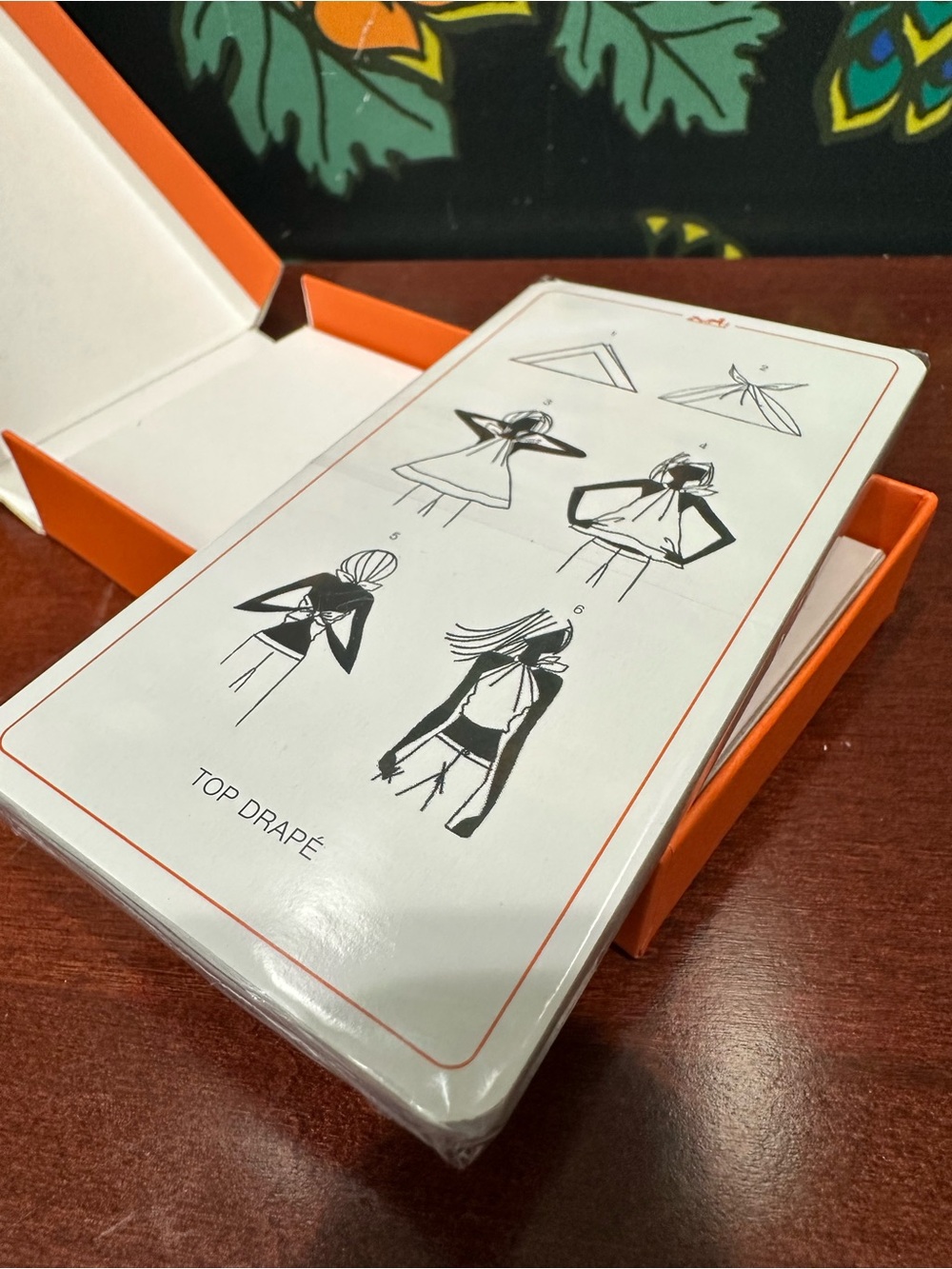Vintage Hermès Cartes à Nouer Knotting Cards Scarf Styling Guide Sealed - Picture 6 of 8